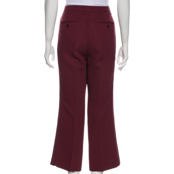 Burberry Wool Wide Leg Pants / Size: IT42,US8 - Picture 3 of 5